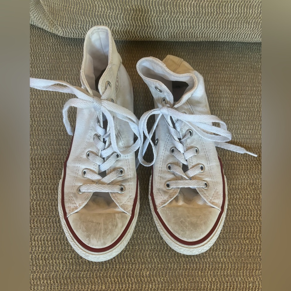 Converse Chuck Taylor High Tops White - EU35 22cm